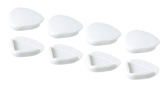 IKEA UNDVIKA Corner bumper, white, pack of 8