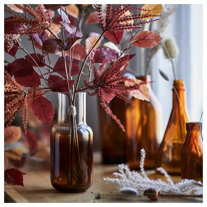 IKEA HOSTAGILLE vase with fresh flowers for home décor
