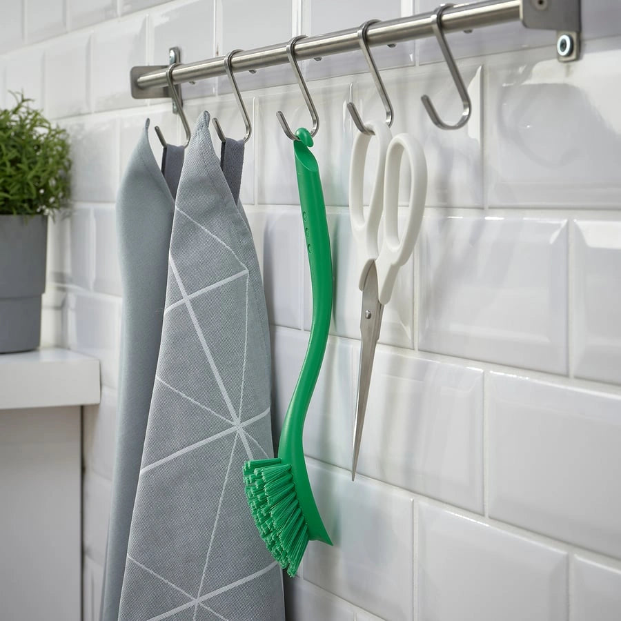 IKEA ANTAGEN dish brush with built-in scraper