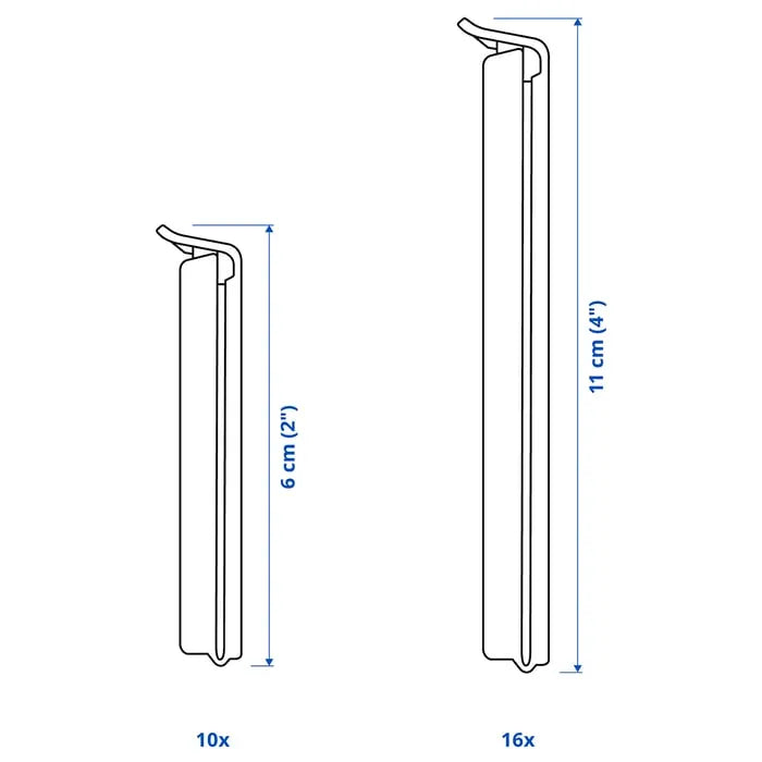 IKEA BEVARA sealing clip set packaging.