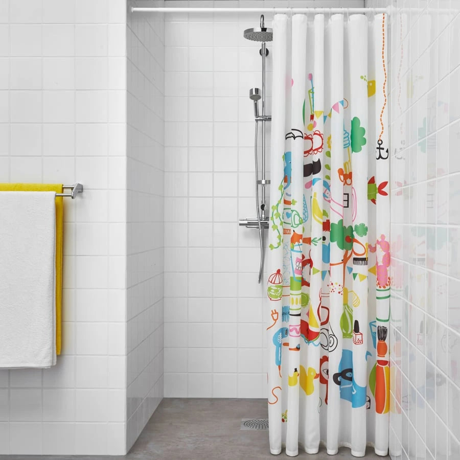 IKEA BOTAREN shower rod for bathroom