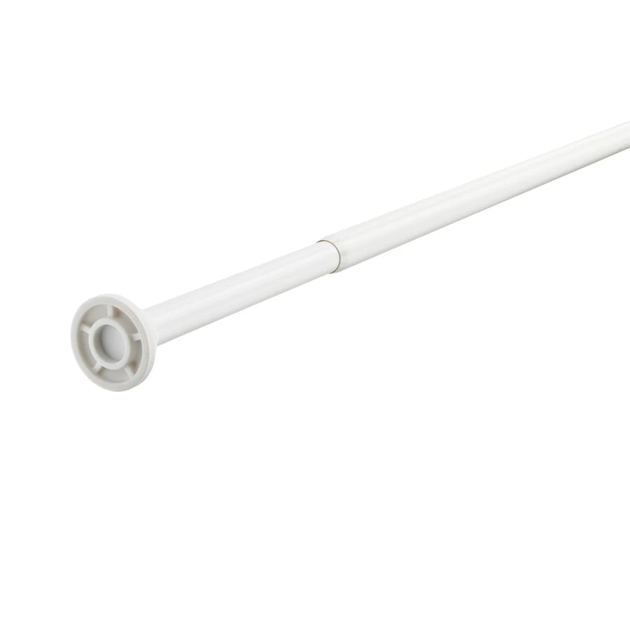 IKEA BOTAREN white shower curtain rod 70-120 cm