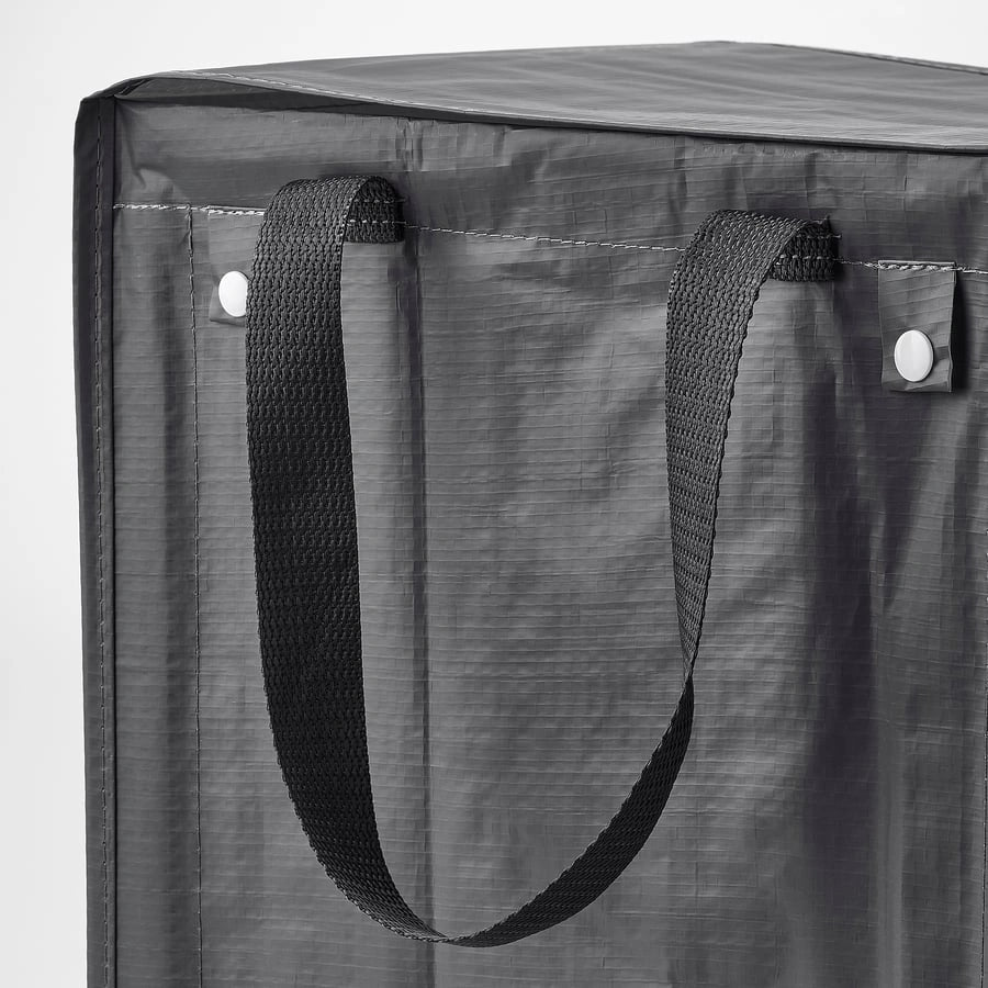 Close-up of IKEA DIMPA waste sorting bag set