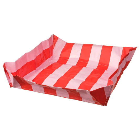 IKEA DOFTRIPS potting mat pink bright red