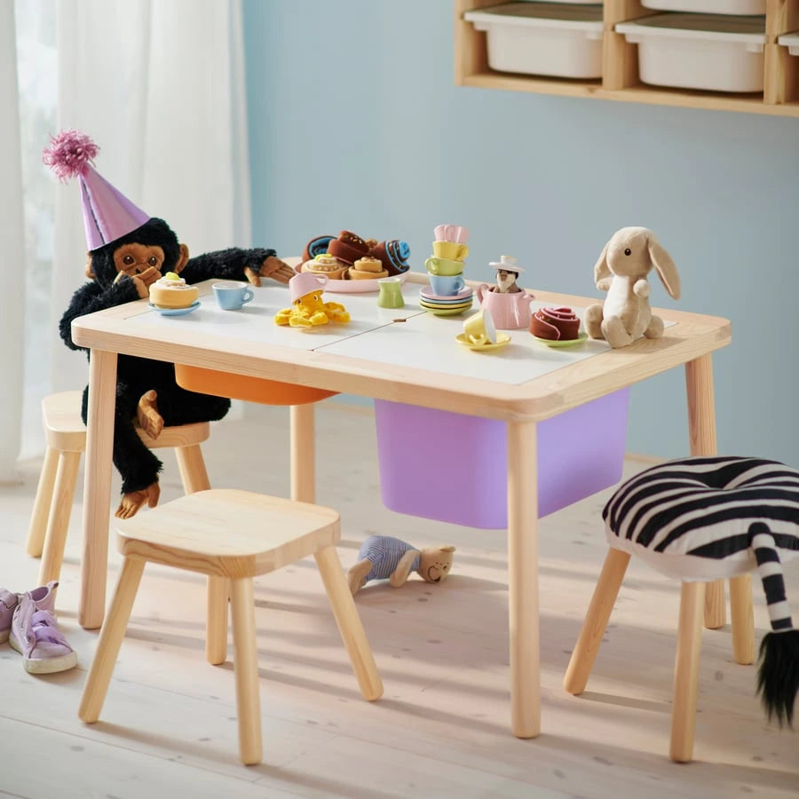 IKEA FLISAT children's table front view