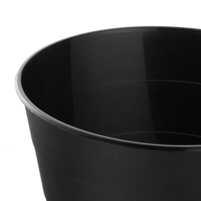 IKEA FNISS lightweight plastic trash bin black colour 10L.