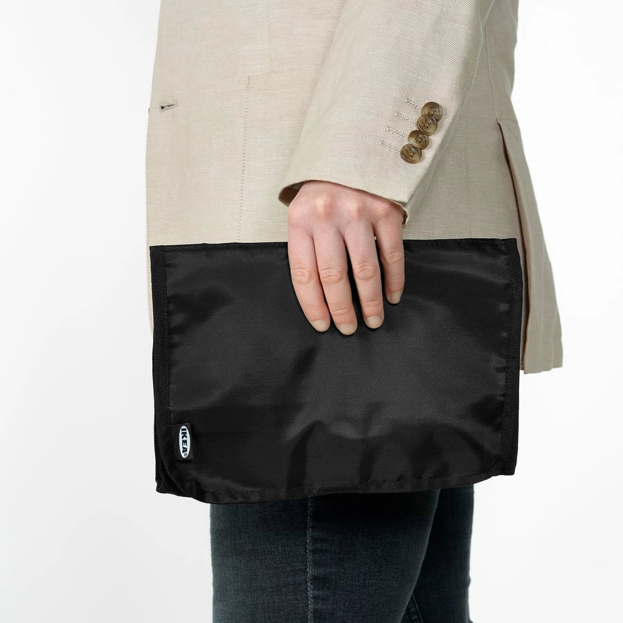 IKEA FODERSKOPA Cable Organizer Bag, Black