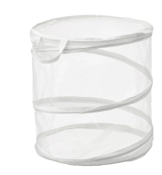 IKEA FYLLEN white laundry basket with 79 litre capacity