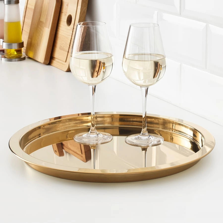 IKEA GLATTIS tray serving drinks and snacks