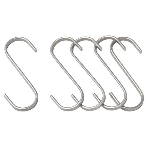 IKEA GRUNDTAL hook pack of 5 stainless steel