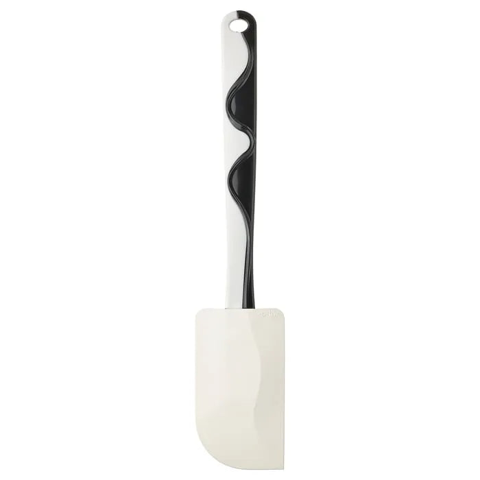 IKEA GUBBRÖRA Rubber Spatula White and Black Silicone Heat Resistant