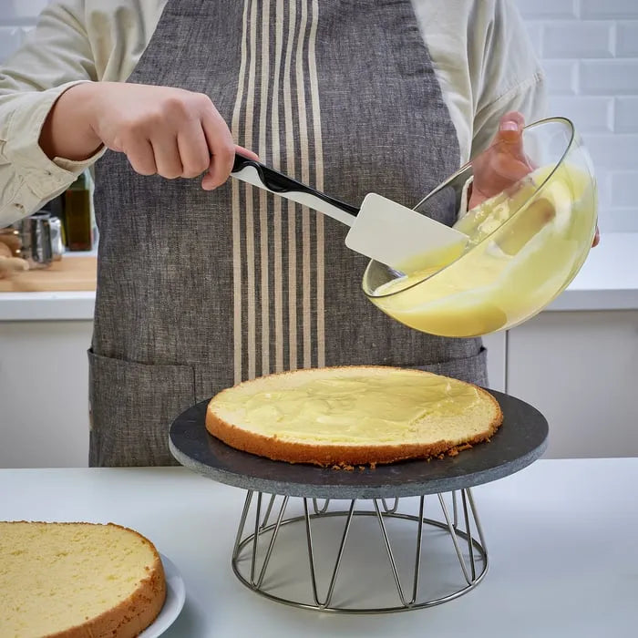 IKEA GUBBRÖRA Rubber Spatula mixing batter.