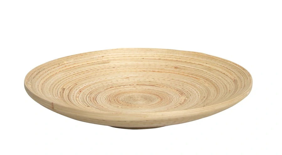 IKEA HULTET decoration dish bamboo 30 cm