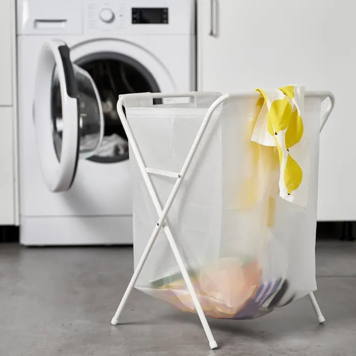 IKEA JÄLL laundry bag used in bathroom