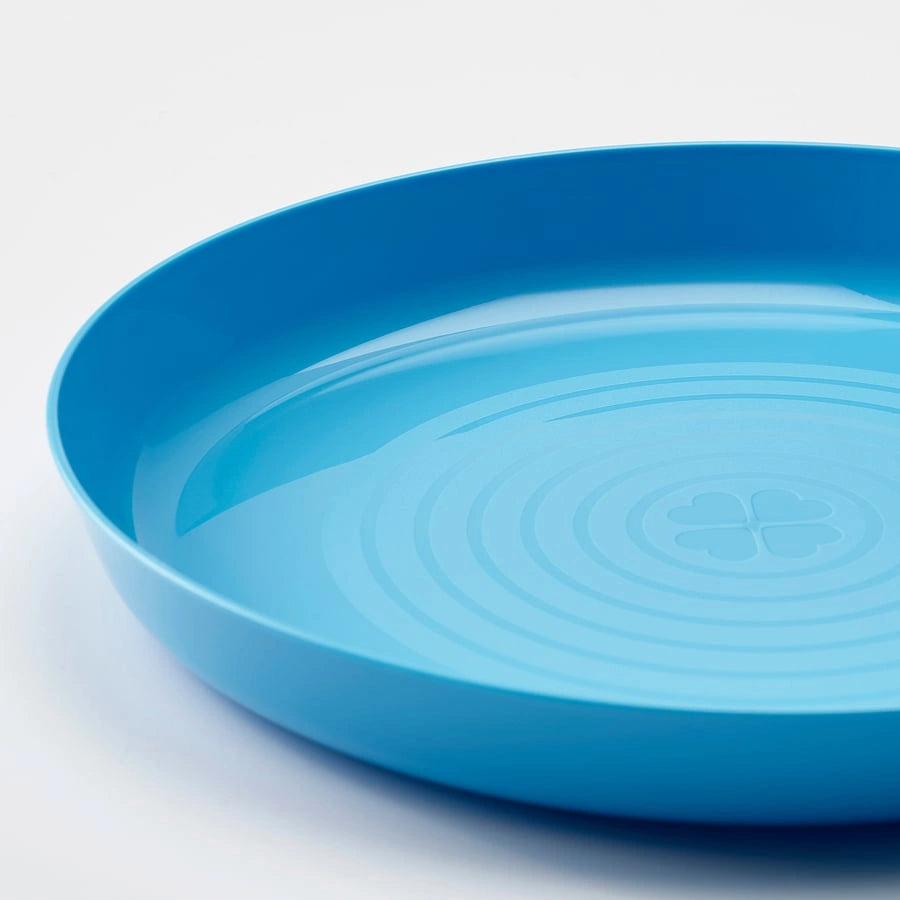 Close-up of IKEA KALAS BPA-free plates