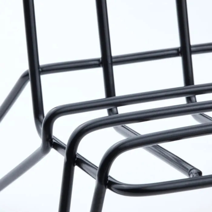 IKEA KRUBBET smartphone holder black close-up.