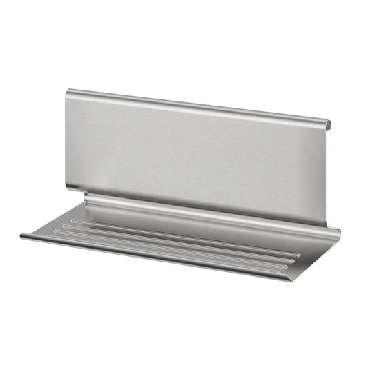IKEA KUNGSFORS Tablet Stand, Book Stand, Wall Organizer, Stainless Steel, 26x12 cm