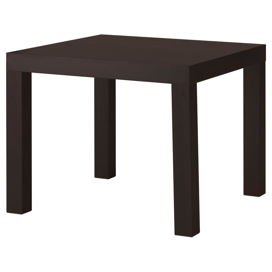 IKEA LACK side table black color 55x55 cm