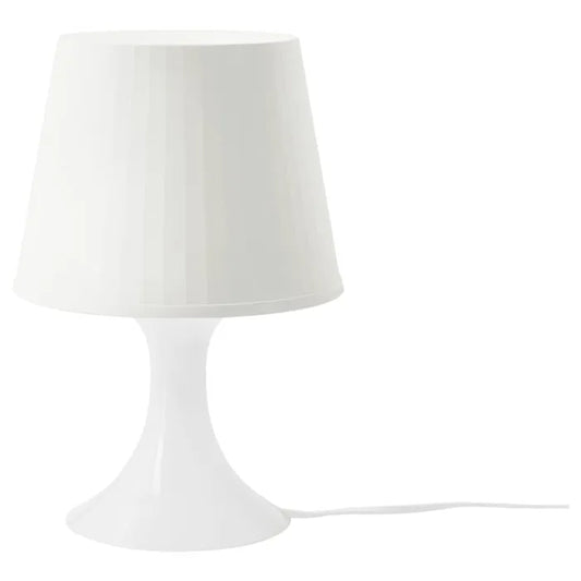 IKEA LAMPAN white table lamp 29 cm