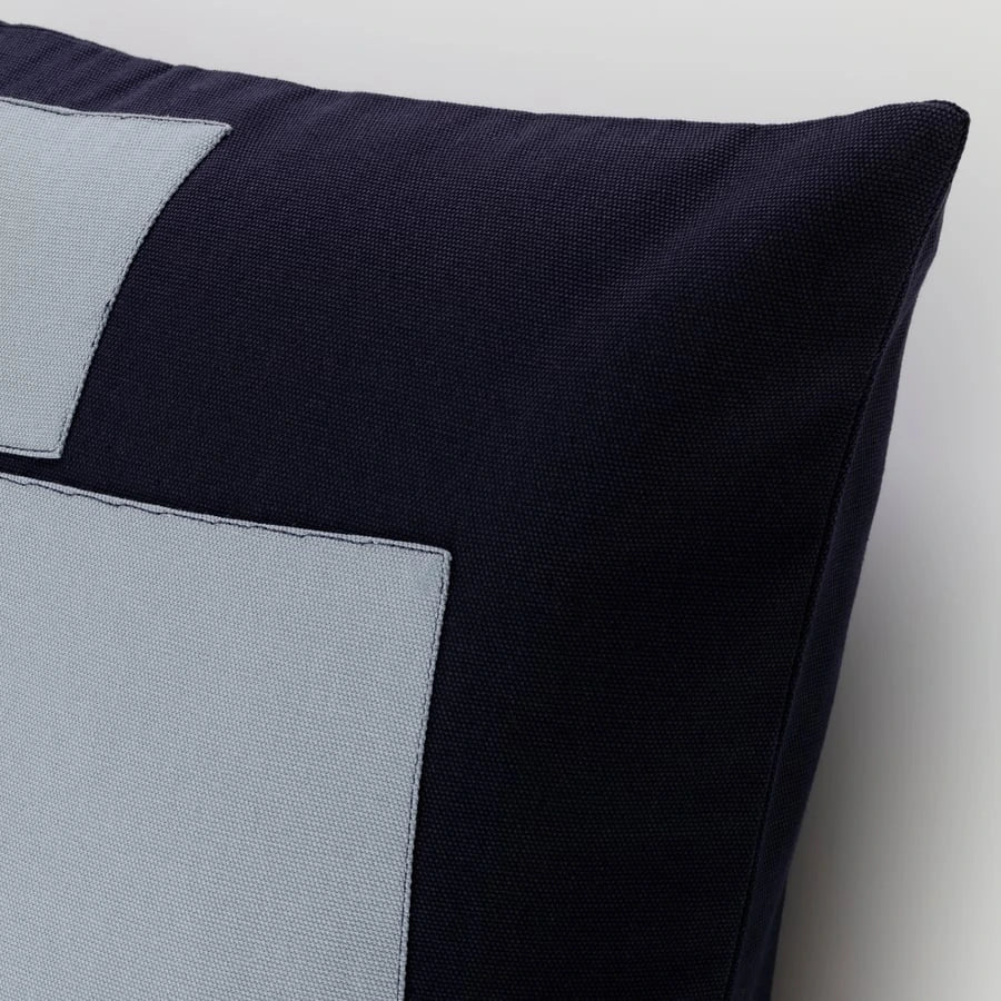 IKEA MANLAVMAL cushion cover for home décor closeup