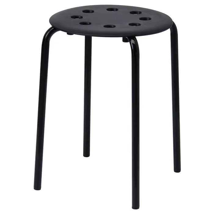 IKEA MARIUS black stool 45 cm.