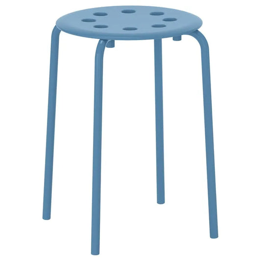 IKEA MARIUS stool blue 45 cm.