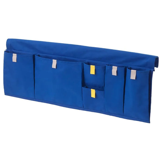 IKEA MOJLIGHET bed pocket blue 75x27 cm