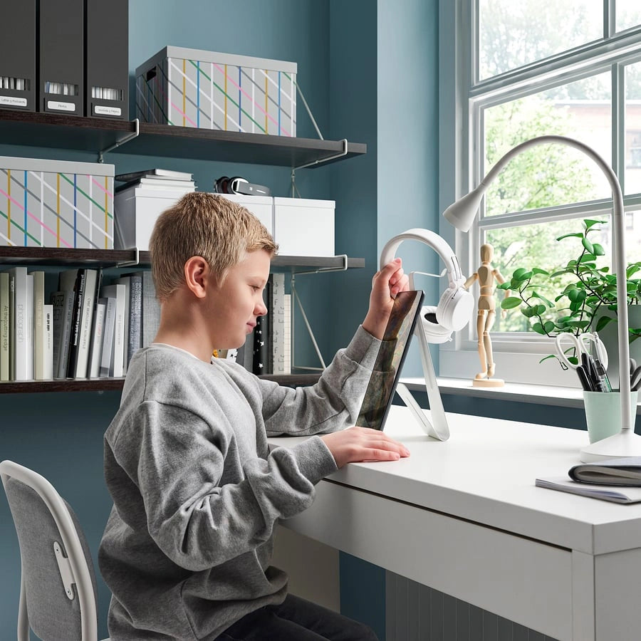 IKEA MOJLIGHET tablet holder desk setup