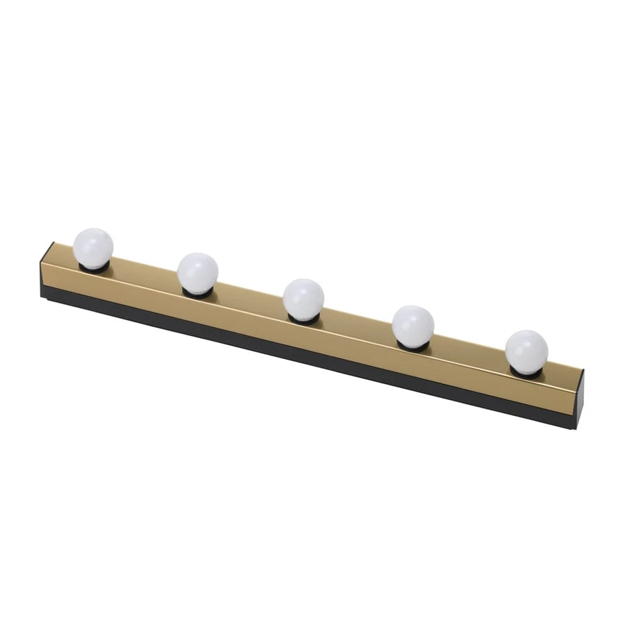 IKEA MUSIK wall lamp brass colour