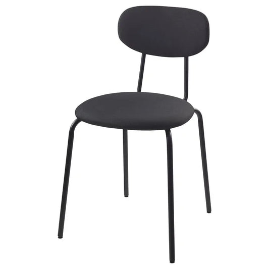 IKEA OSTANO Chair, Black Remmarn/Dark Grey
