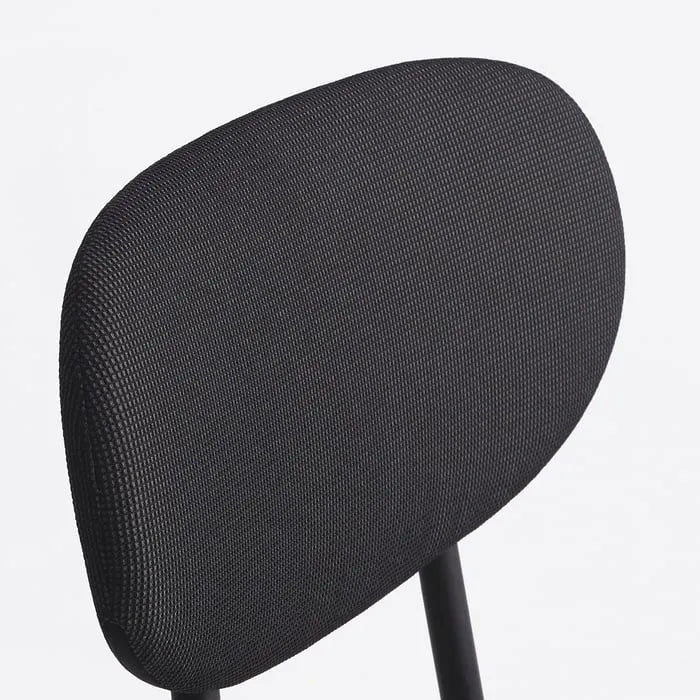 IKEA OSTANO Chair, Black Remmarn/Dark Grey