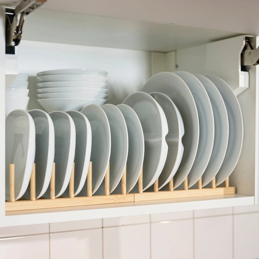 IKEA OSTBIT bamboo plate rack