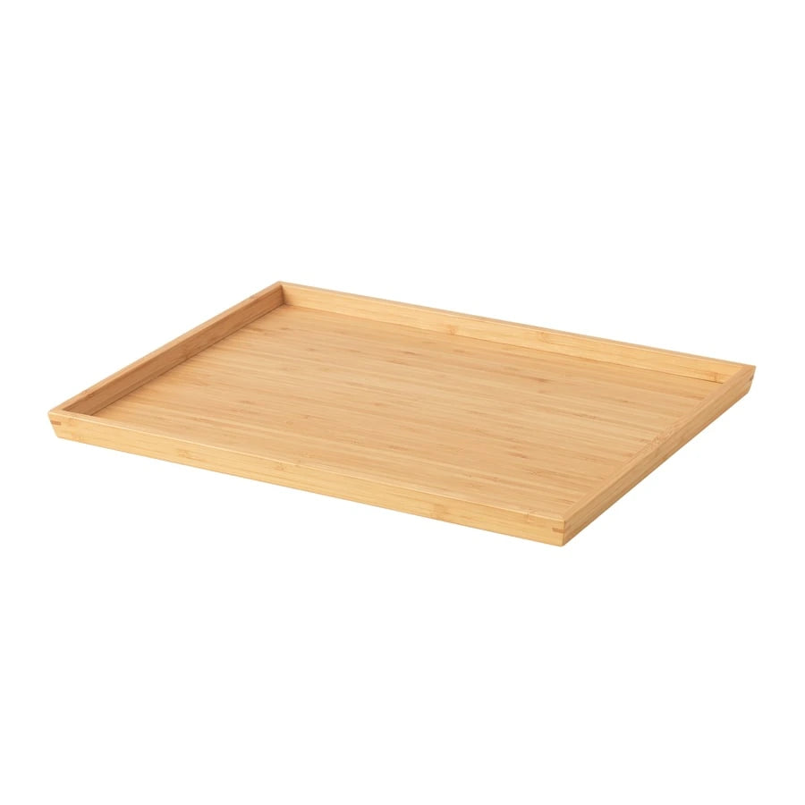 IKEA OSTBIT bamboo tray measuring 30x40 cm