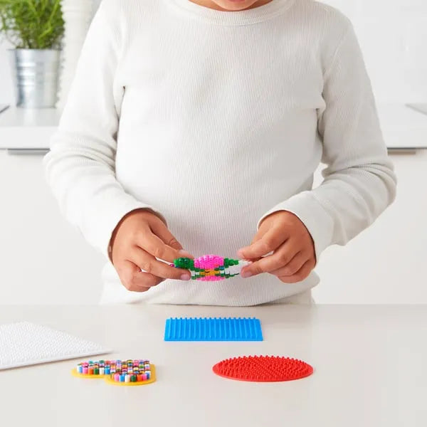 IKEA PYSSLA beads mixed colours 600g craft set for kids.