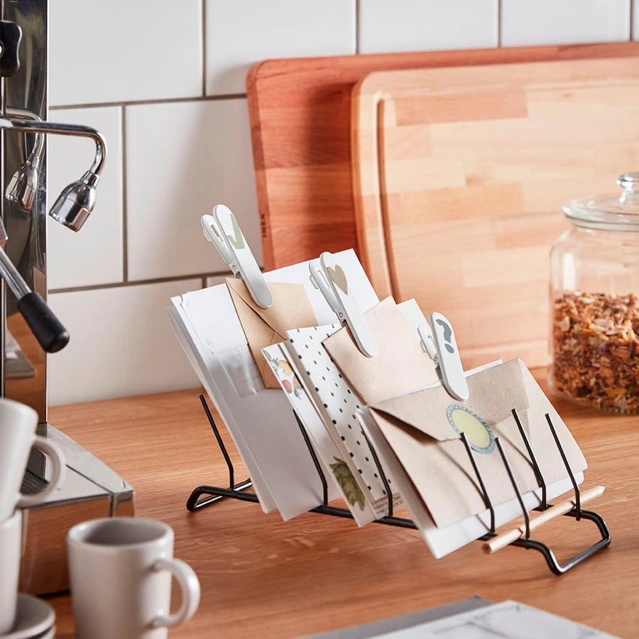 IKEA RINNIG plate storage organiser