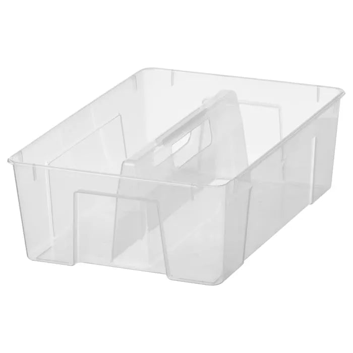 IKEA SAMLA insert for storage box transparent