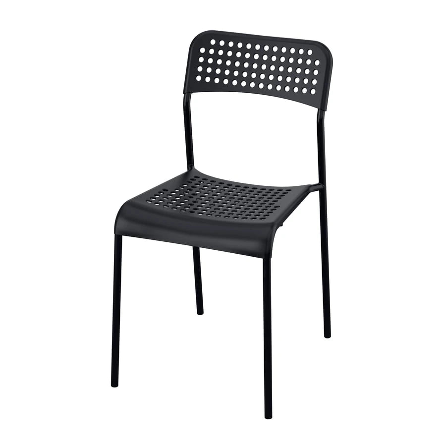 IKEA SANDSBERG dining chair in black