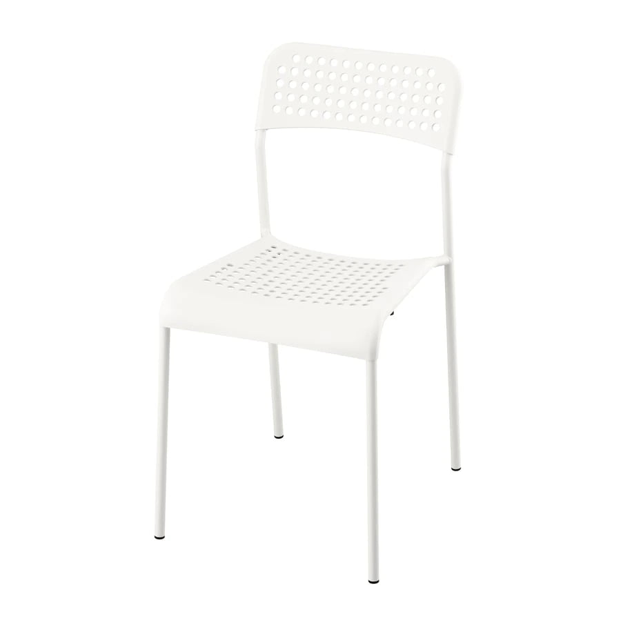 IKEA SANDSBERG dining chair in white