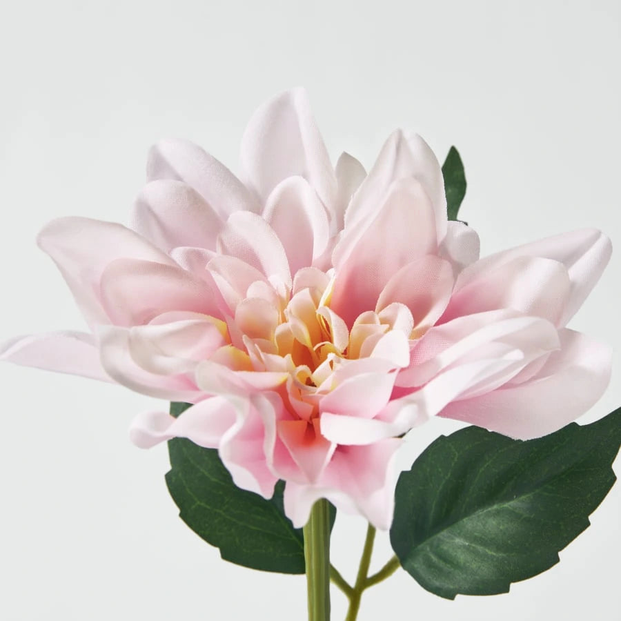Closeup of IKEA SMYCKA artificial Dahlia flower for home décor