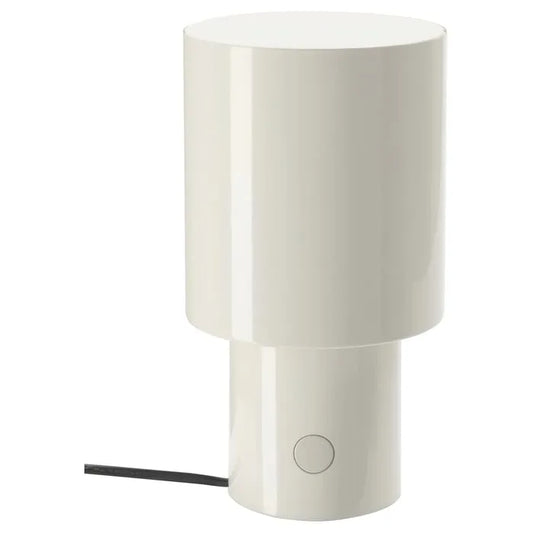IKEA SPETSBOJ table lamp dimmable white 22 cm