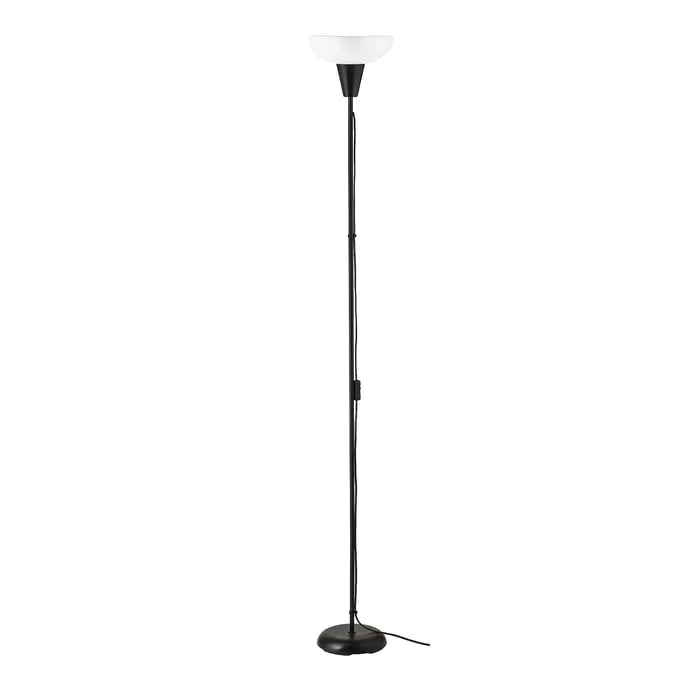 IKEA TAGARP floor lamp black and white.