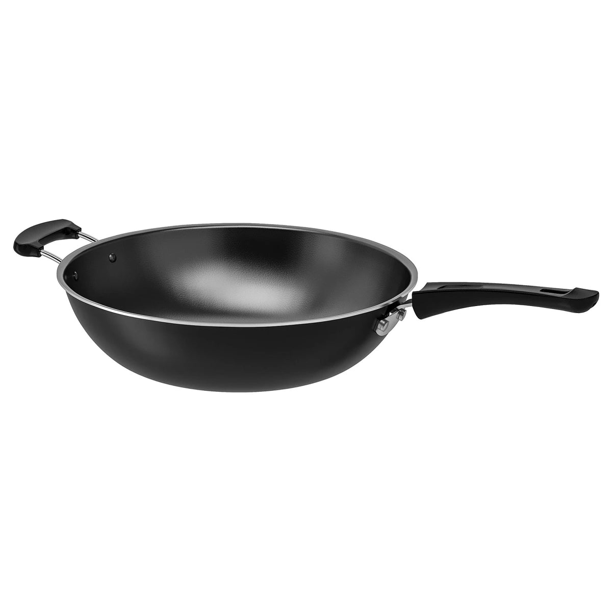 IKEA TOLERANT wok black 33 cm
