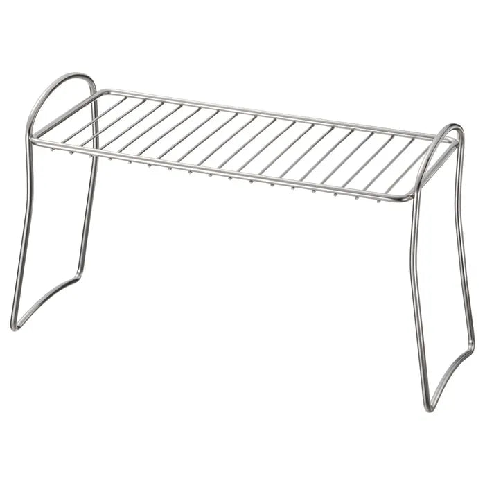 IKEA VALVÅRDAD stainless steel dish drying shelf 13x32 cm.