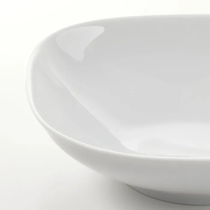 IKEA VARDERA 18 piece white dinnerware set plates and bowls