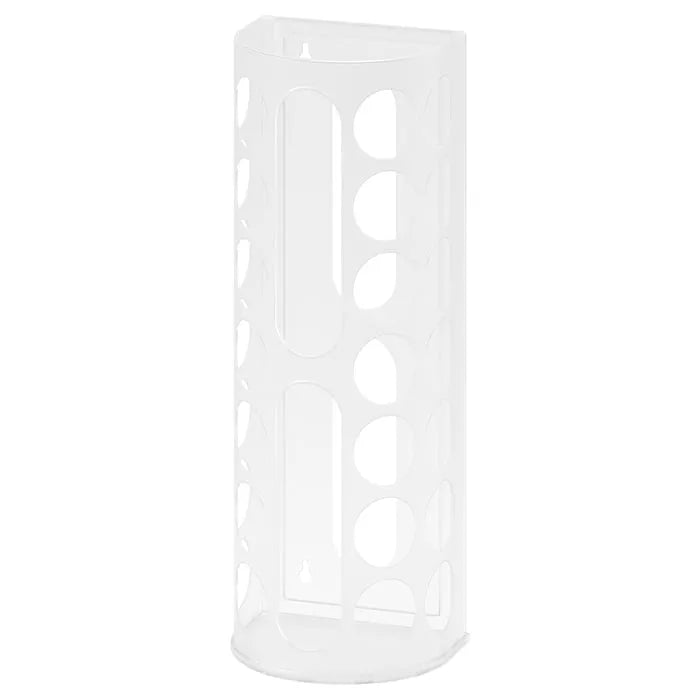 IKEA VARIERA Plastic Bag Dispenser White – front view.