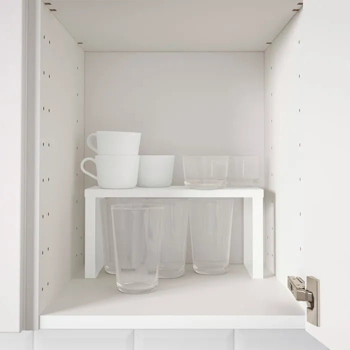 IKEA VARIERA shelf insert white for kitchen cabinets.