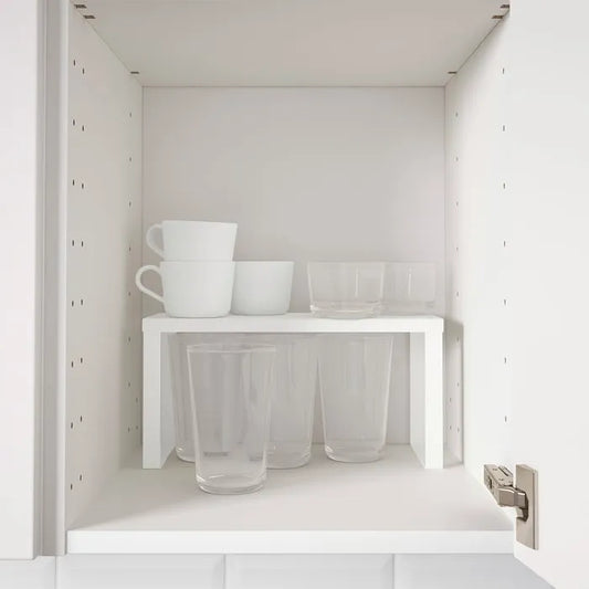 IKEA VARIERA shelf insert white for kitchen cabinets.