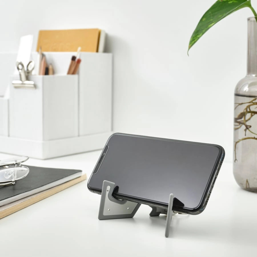IKEA YUPPIENALLE phone stand for desk