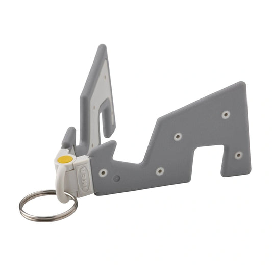 IKEA YUPPIENALLE mobile phone holder grey