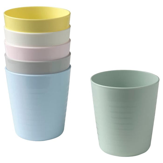 IKEA KALAS Mug Mixed Colors Pack of 6